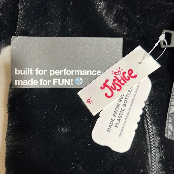 Justice NWT!!🎊girls, light weight full, zip, hooded jacket, size 16/18 - Picture 2 of 16